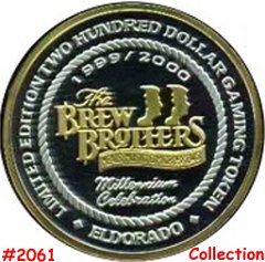 -200 El Dorado Brew Brothers millennium obv.